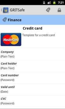 GRITSafeTrial Passwort Manager screenshot 4