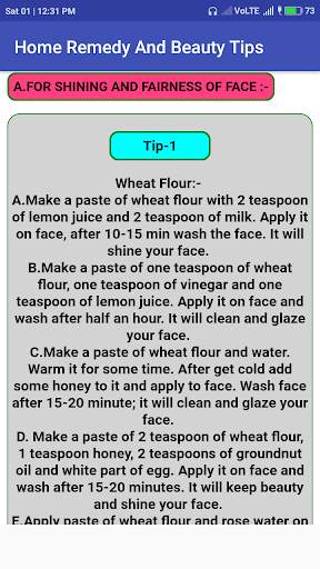 Home Remedy And Beauty Tips screenshot 8