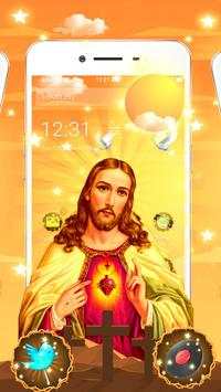Jesus 3D Parallax Launcher Theme screenshot 2