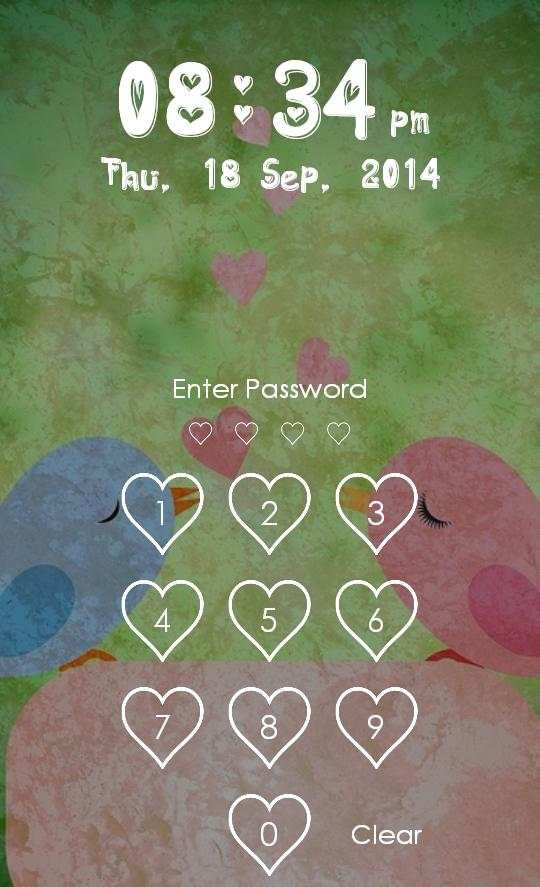 Love DIY Lock Screen screenshot 2