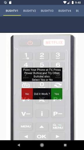 Bush TV Remote 5 تصوير الشاشة
