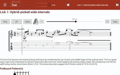 Jazz Rock Guitar Lite screenshot 6