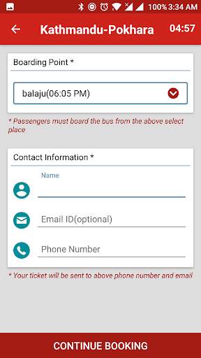 Travel Nepal Bus screenshot 4