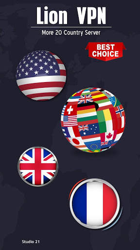 Lion VPN - Free Unlimited & Security VPN Proxy screenshot 2