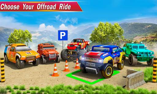 4x4 Prado Offroad Jeep Driving: Parking Games screenshot 2