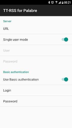 TT-RSS for Palabre screenshot 1