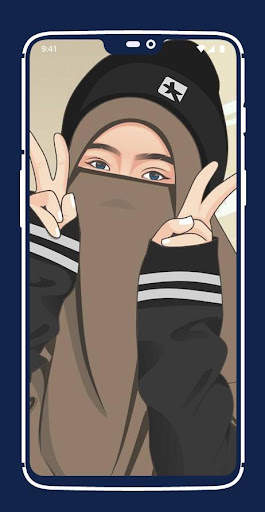 Girly Hijab Wallpaper screenshot 6