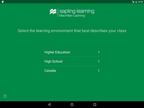 Sapling Learning screenshot 10