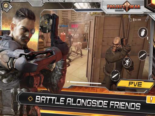 Project War Mobile - online shooting game screenshot 9