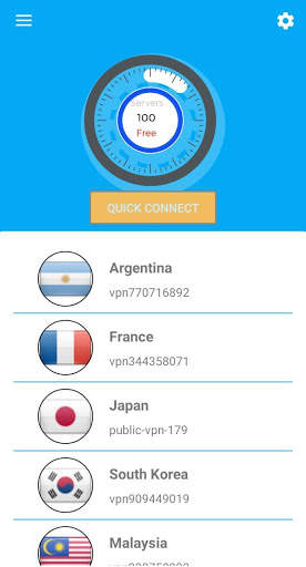 UK VPN - FREE VPN PROXY screenshot 1