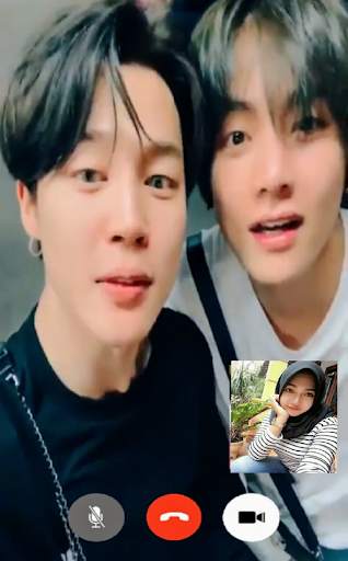 BTS Call You! Fake Video Call & Wallpaper screenshot 2