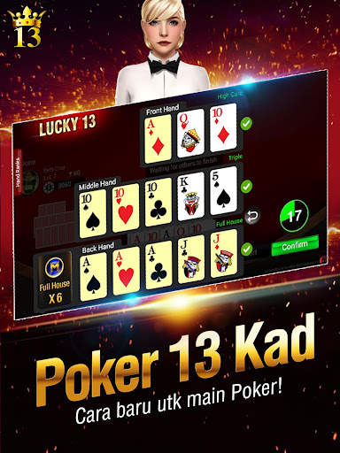 Lucky 13: 13 Card Poker Puzzle screenshot 15