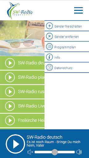 SW-Radio Segenswelle screenshot 2