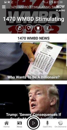 1470 & 100.3 WMBD screenshot 1