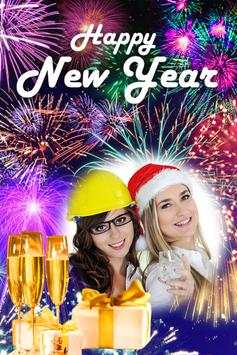 NEW YEAR PHOTO FRAME 2018 screenshot 2