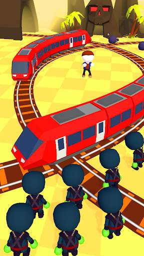Train vs Zombies 3D screenshot 3