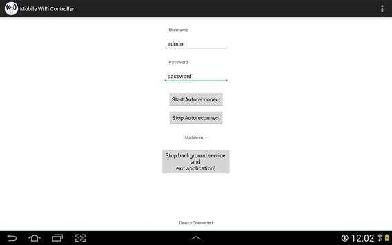 Huawei Mobile WiFi Controller screenshot 3