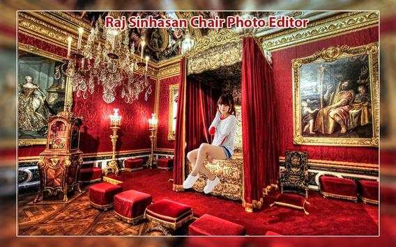 Raj Sinhasan Chair Photo-Throne Chair Photo Editor screenshot 4