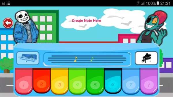 Piano Mini Undertale - Pianika Undertale screenshot 4