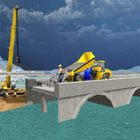 City Construction Dam Builder: House Building Game logo