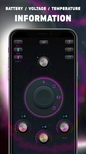 Flashlight LED Torch Light Bright Shake Flashlight screenshot 4