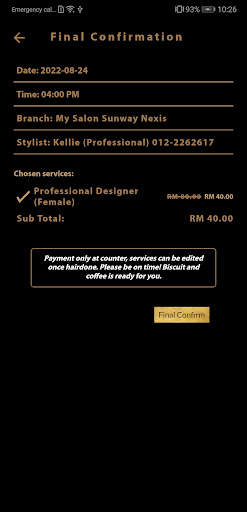 My Salon Malaysia screenshot 5