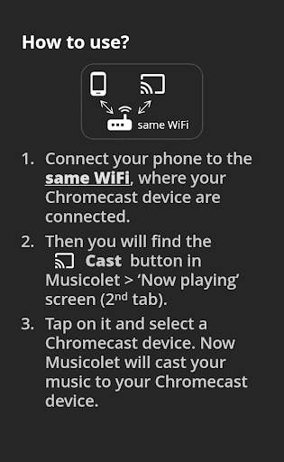 Cast Plug-in for Musicolet screenshot 2