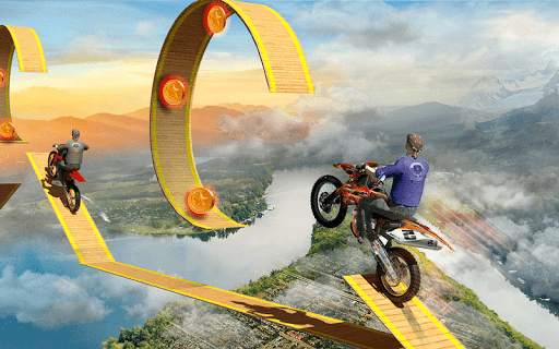 Stuntman Bike Racing Trail Tricky Master screenshot 14