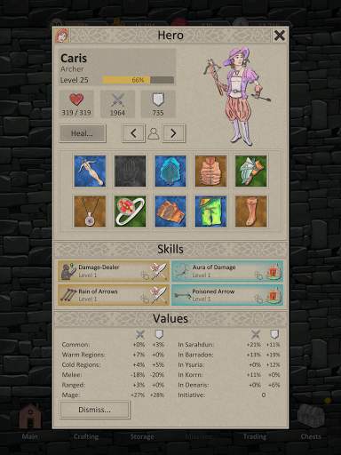Heroes and Merchants RPG screenshot 11