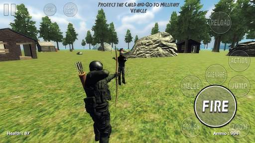 Operasi Z-Untuk Zombies Zombie Survival screenshot 5
