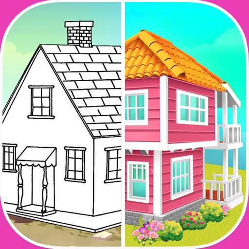 Idle Home Painting Game: House Coloring Pages 5.1
