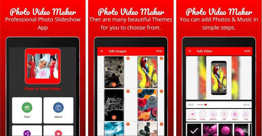 Photo Video Maker -  Music Video Maker : Slideshow screenshot 3