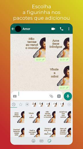 Jesus Disse - Figurinhas para WhatsApp screenshot 5