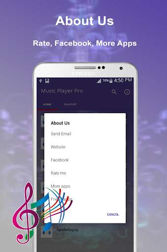 Music Player for Android screenshot 7