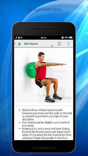 Stability Ball Exercises - Full Body Workouts screenshot 4