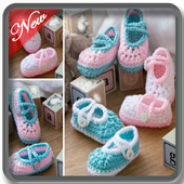 Crochet Baby Shoes icon