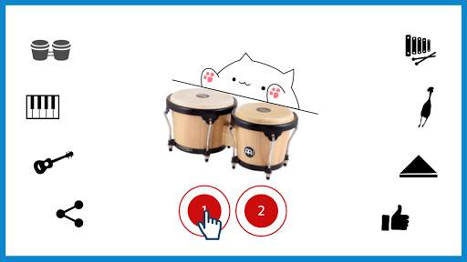 Bongo Cat Musical Instruments screenshot 2