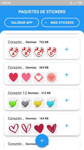 Heart sticker for whatsapp screenshot 2