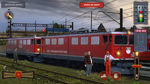 Oil Train Driving Games screenshot 4