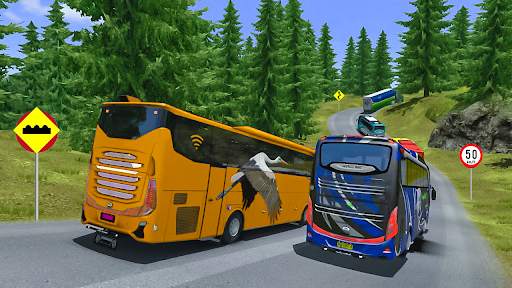 Bus Driving Simulator 2021: Offroad Hill screenshot 1