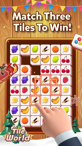 Tile World - Xếp Hình Hoa Quả Bánh Kẹo screenshot 1