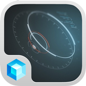 Spaceship Hola 3D Theme icon