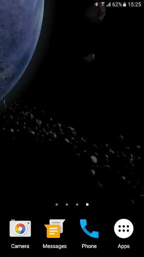 Asteroids Live Wallpaper screenshot 3