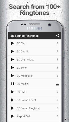 3D Sounds Ringtones screenshot 2