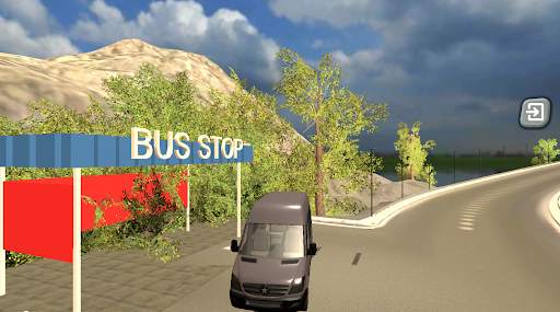 Van Minibus Car Simulator Game screenshot 1