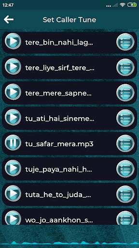 Set caller tune new ringtone screenshot 4