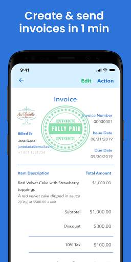 Vencru: Invoice Maker, Inventory, & Accounting app screenshot 3