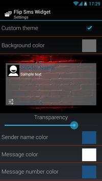 Flip Sms Widget Free screenshot 3