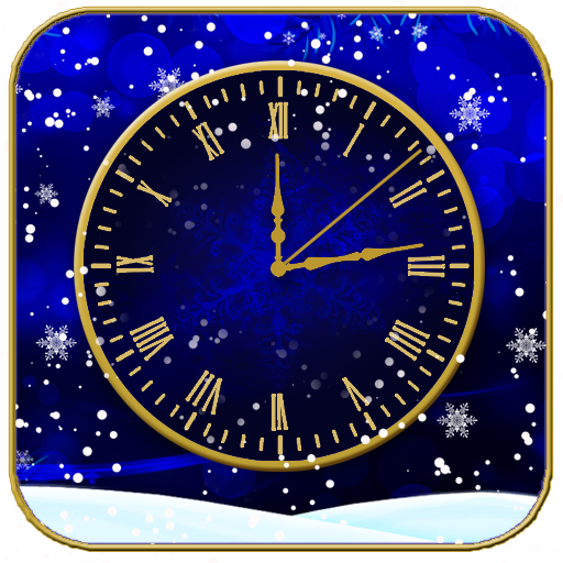 Winter Clock live wallpaper icon