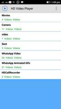 HD Video Player Free screenshot 1